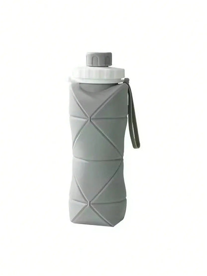 Silicone Collapsible Sports Water Bottles Outdoor Camping Folding Water Cup Large Capacity Travel Foldable Leakproof Kettle