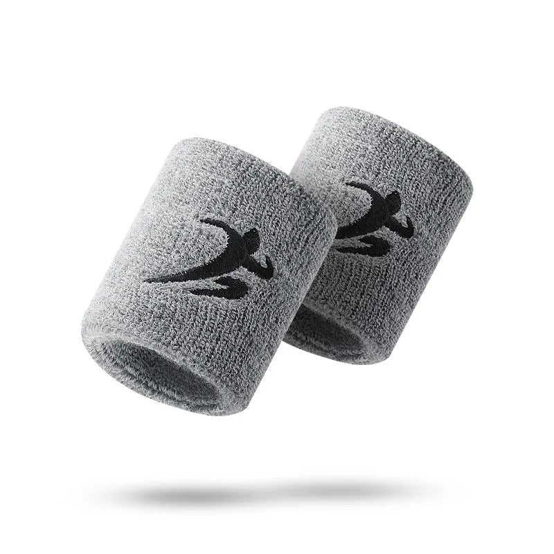 Sports Wristbands for Men Women - Breathable Sweat Absorbing Wrist Support for Running Basketball Tennis Gym Fitness Workout