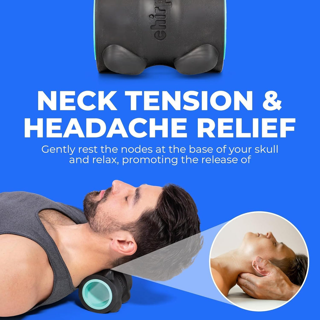 Wheel XR 4" Neck Wheel for Headache and Tension Relief, Mint | Neck Roller and Head Stretcher, Suboccipital Release Wheel, Tension Headache Massager, 4 Inch