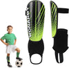 Shin Guards Soccer Youth Kids, Shin Guard Boys Girls Teenagers 2-18 Yrs Old | Soccer Shin Guards with Ankle Sleeves Protection - Football Shin Pads Equipment with Adjustable Strap