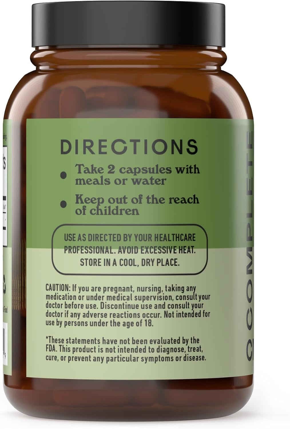 Organic Chlorella Capsules, 500Mg, 100Ct, Pure Green Algae Superfood, Detox & Immune Support, Vitamin B12 & Chlorophyll Rich, Plant-Based, Vegan, Non-Gmo
