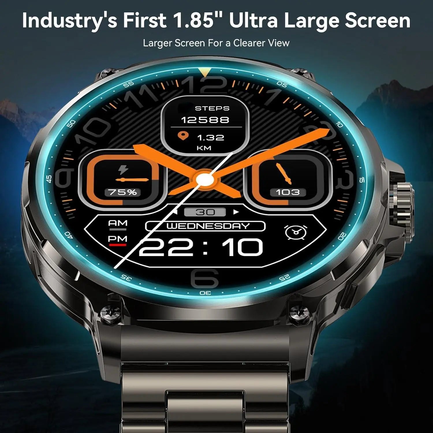 Multifunctional Smart Watch, Smartwatch with Calls, Fashion Digital Watch with Answer/Make Calls &amp; 100+ Sport Modes, Waterproof Sports Watch for Women &amp; Men
