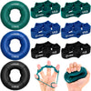Grip Strength Trainer, Finger Exerciser, Forearm Strengthener 9-Piece Kit, Hand Grip Strengthener Targeted Strength, Relief & Recovery