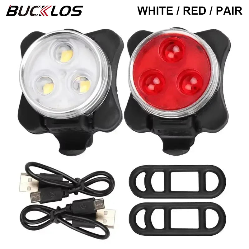 Bicycle Light USB Rechargeable Bike Lamp Led Headlight/Taillights for Bicycle Cycling Bicycle Lighting Bike Accessories