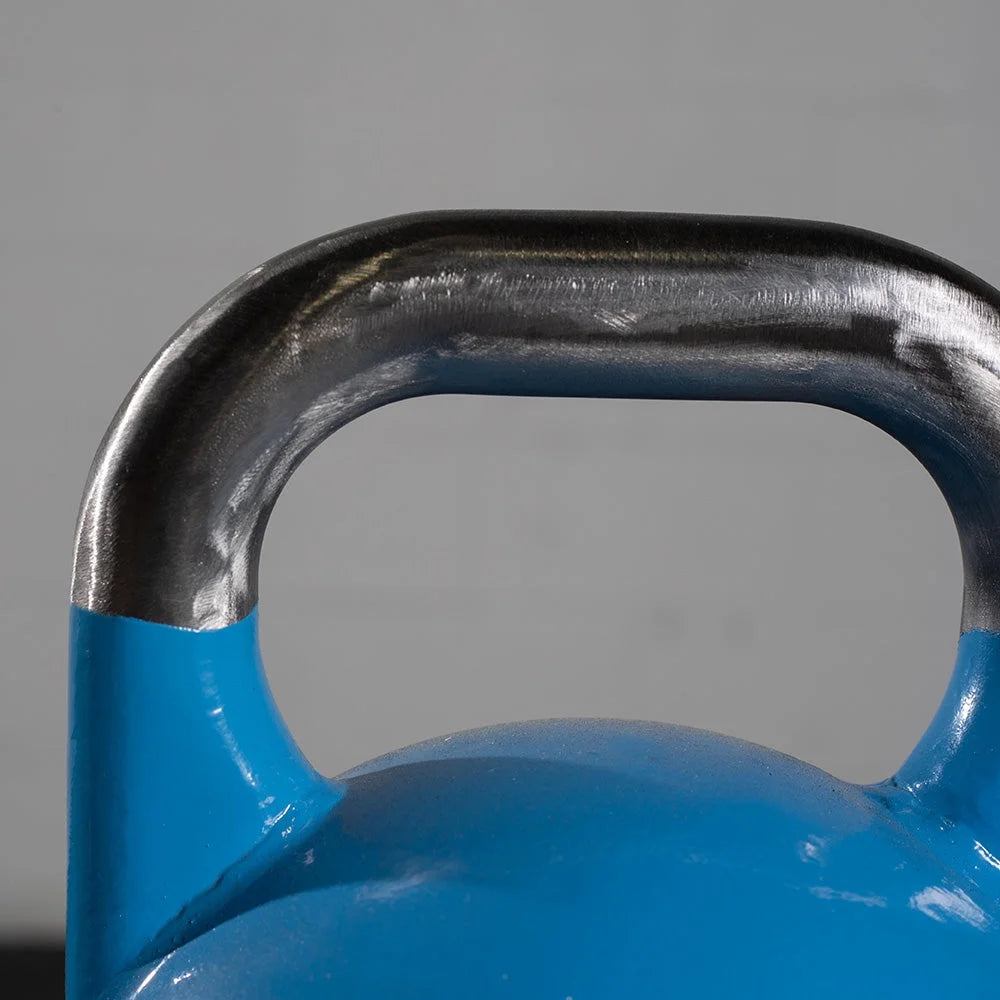 20 KG Competition Kettlebell, Color-Coded Blue, 35Mm Handle