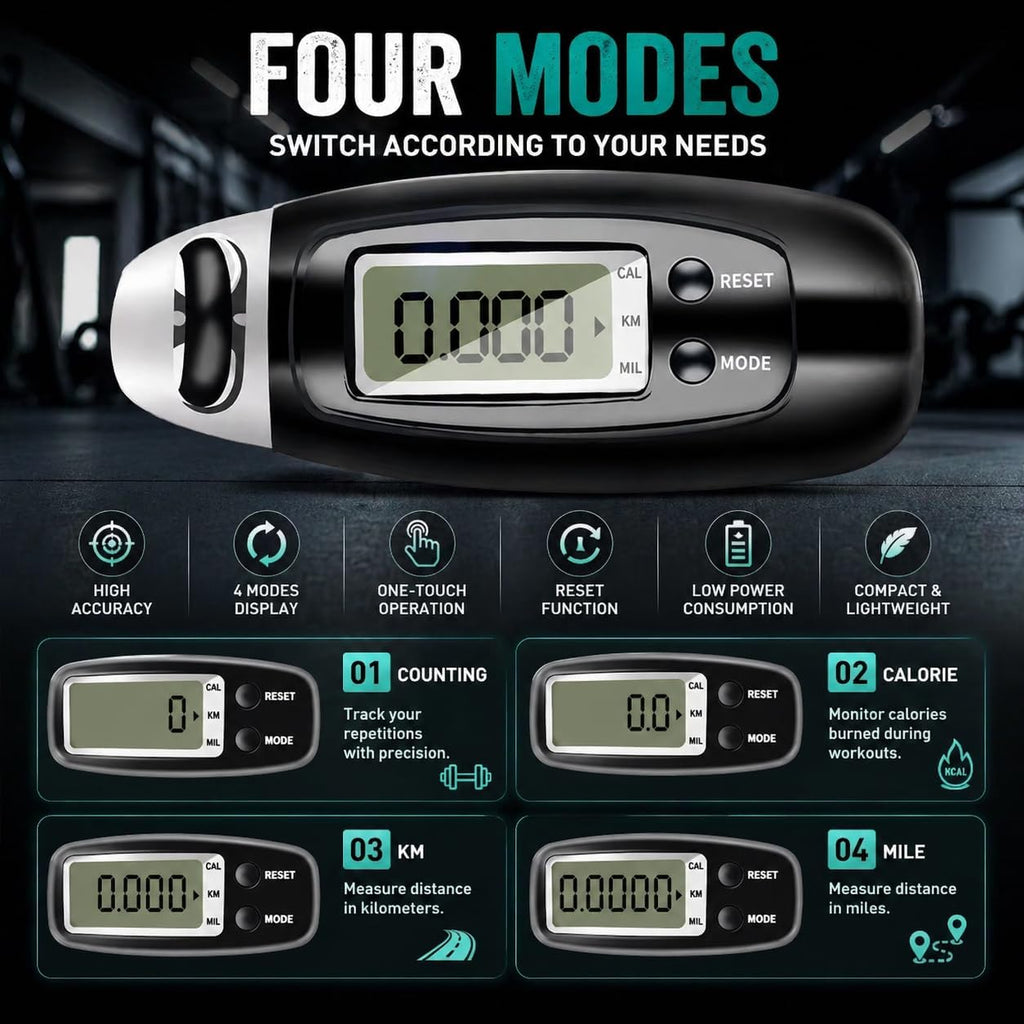 Cordless Jump Rope with Counter & LCD Display – 2-In-1 Weighted Ball Skipping Rope & Adjustable Steel Cable – Tangle-Free Speed Jump Rope for Women, Men & Kids – Home Gym Cardio Fitness Equipment