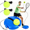 Tennis Trainer Rebound Ball with 3 String Balls Tennis Practice Rebounder | Self Portable Tennis Practice Training Tool Suitable for Beginners Indoor Outdoor Sport