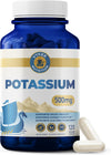 Potassium Citrate Capsules Helps Electrolyte Balance 500 Mg | Supplements for Electrolyte Balance, Muscle & Heart Health - Vegan, Non-Gmo, Gluten Free - 500 Mg, 120 Count