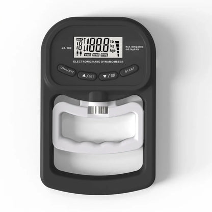Grip Strength Tester Electronic Tester 396Lbs/180Kg Digital Dynamometer Grip Strength Meter USB LCD Screen Hand Grip Dynamometer