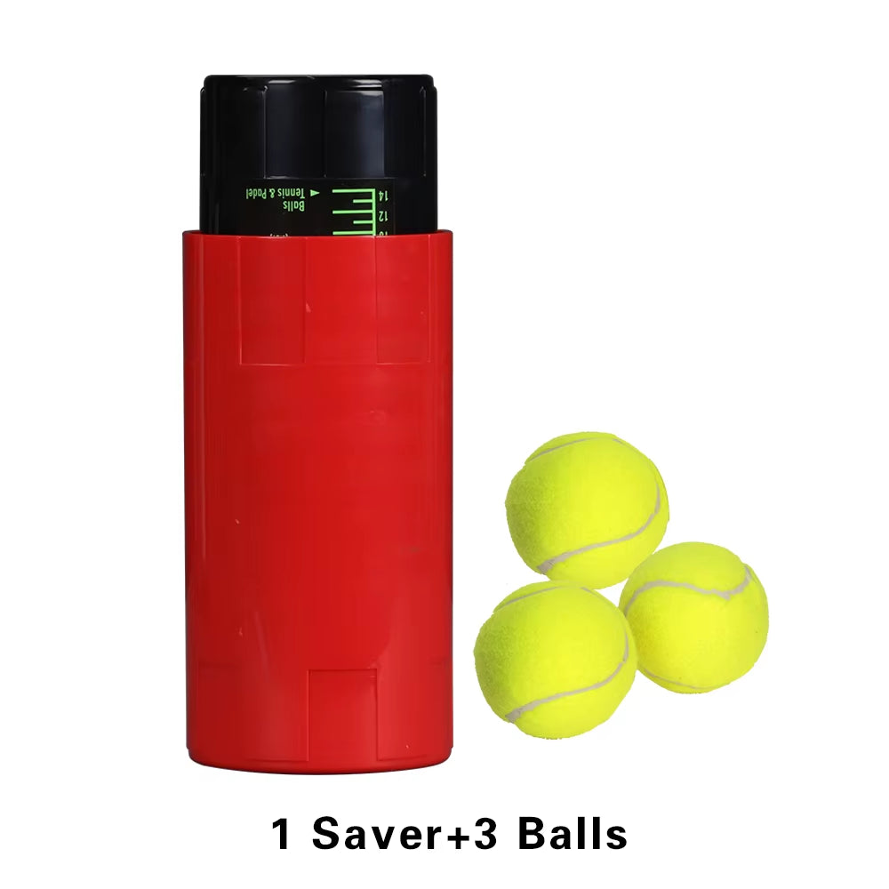 Tennis Ball Saver - Pressurized Tennis Ball Storage That Keeps Balls Bouncing like New