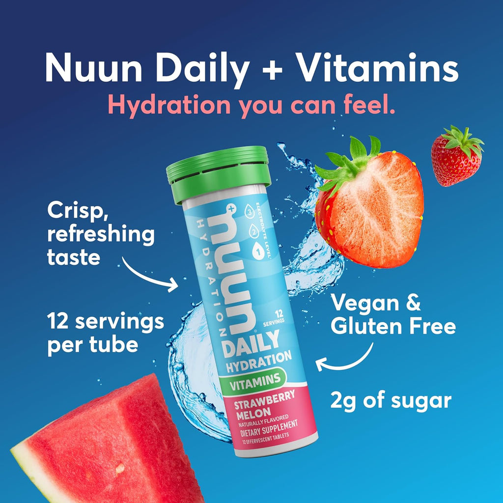 Vitamins Electrolyte Tablets Mixed Fruit, GF & Vegan, 4 Pack | 48 Servings with Vitamin D, C, E, A, & B6, Folic Acid, Magnesium & 4 Other Essential Electrolytes, Gluten Free & Vegan