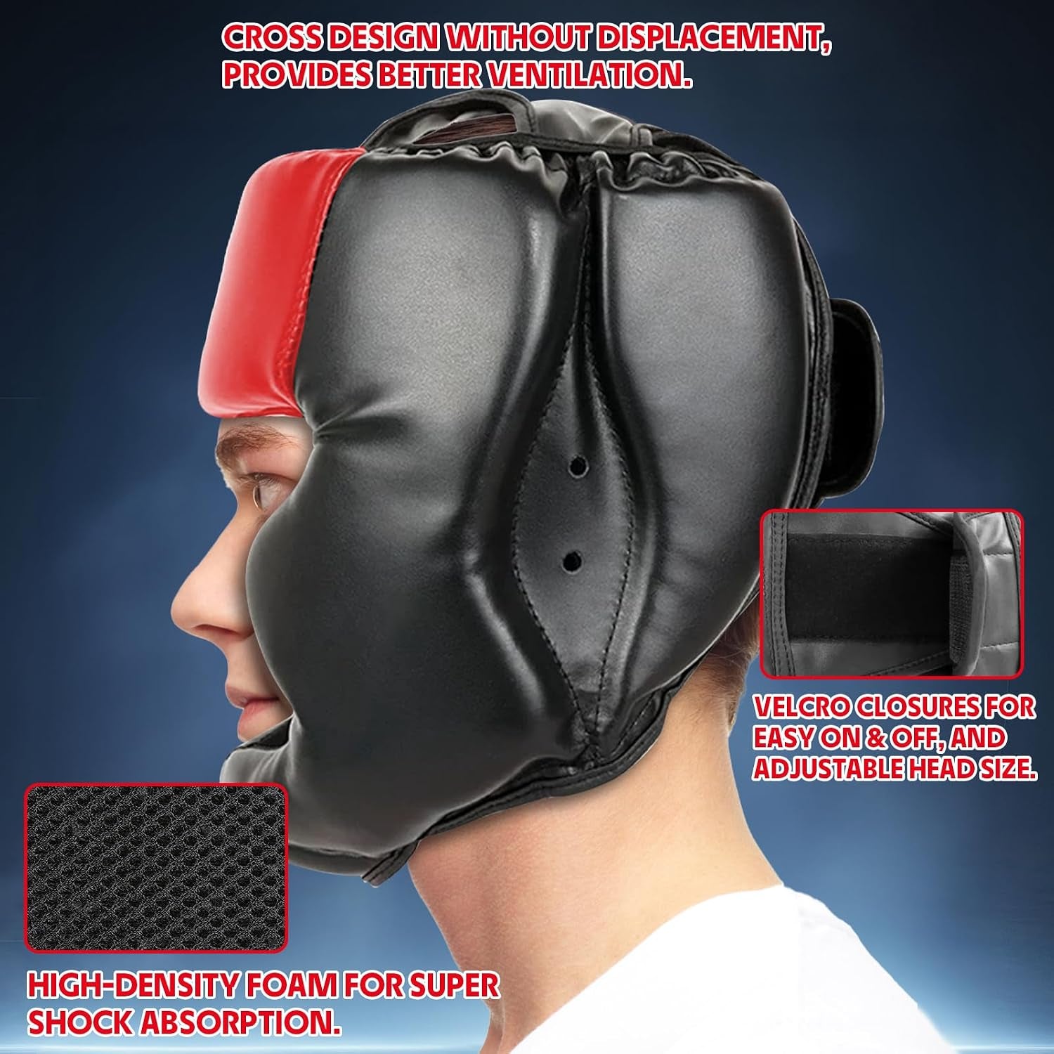 2 Pack & 1 Pack Boxing Headgear - Sparring Safety Head Guard for MMA, Kickboxing, Muay Thai, Boxing - Men, Women, Kids