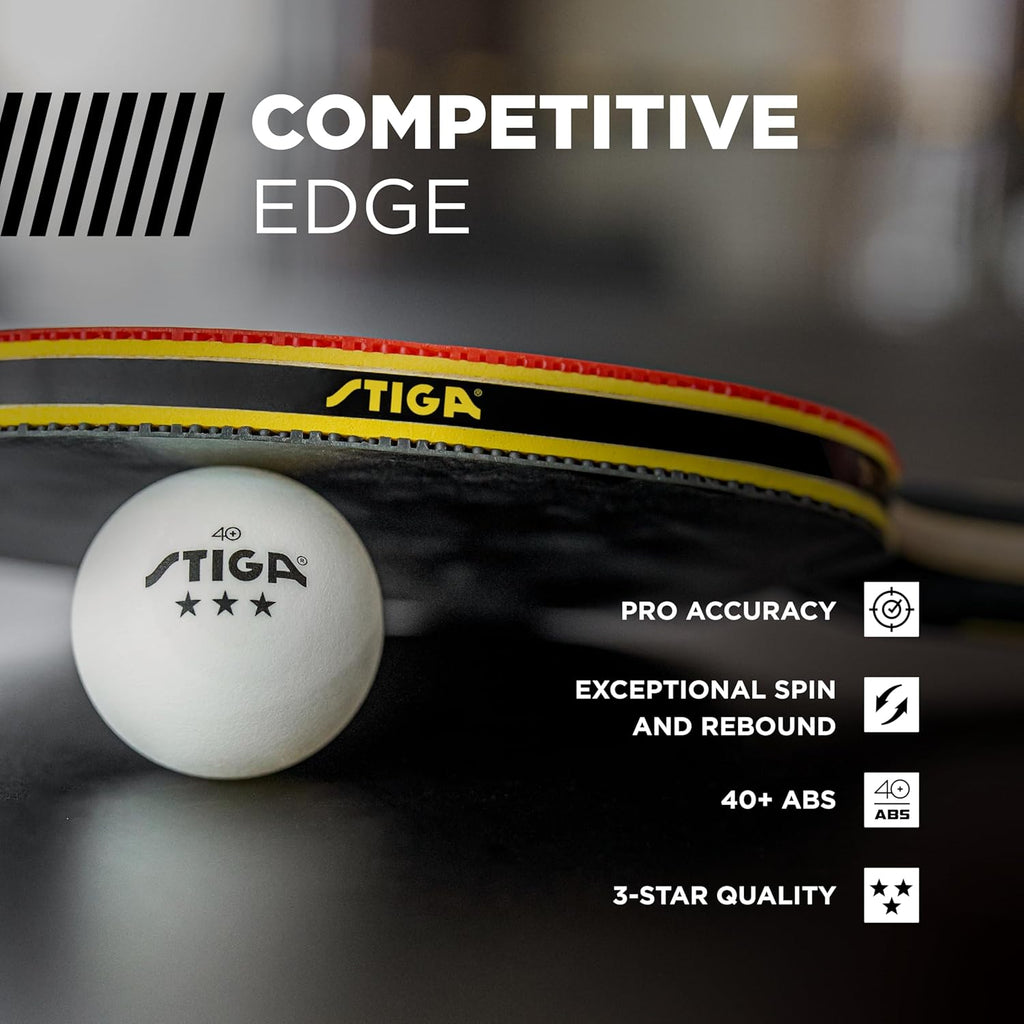 Stiga 3-Star Table Tennis Balls