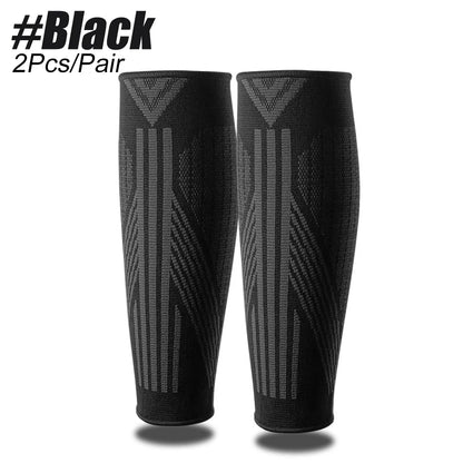 1 Pair Calf Compression Sleeves Men Women - Footless Compression Socks Support for Varicose Veins, Nursing, Pregnancy, Running