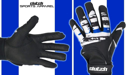 American Flag Baseball &amp; Softball Batting Gloves, Super Grip Finger Fit, Performance Mesh &amp; Perforated Sheepskin Palm for Adults &amp; Youth