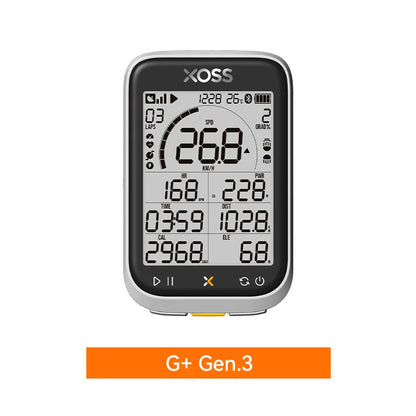 G3/G3+ GPS Bike Computer G/G+ Gen.3 Power Meter Cadence Speed Bicycle Odometer G3 plus Waterproof Lights Connection Cycling