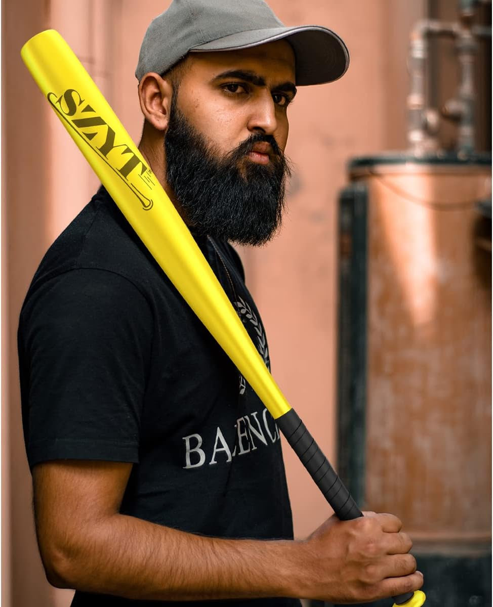 32 Inch Baseball Bat Softball Bat T-Ball Bat Home Defense Self-Defense Aluminum Alloy Lightweight High Gloss