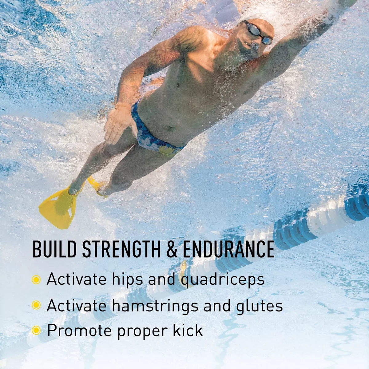 FINIS Edge Fins - Swimming Fins for Men and Women