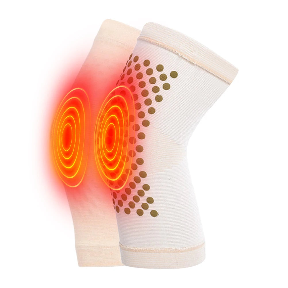 Wormwood Self Heating Knee Braces 1 Pair Wormwood Self Heating Knee Braces Warm Knee Pads Sleeves Knee Brace Support
