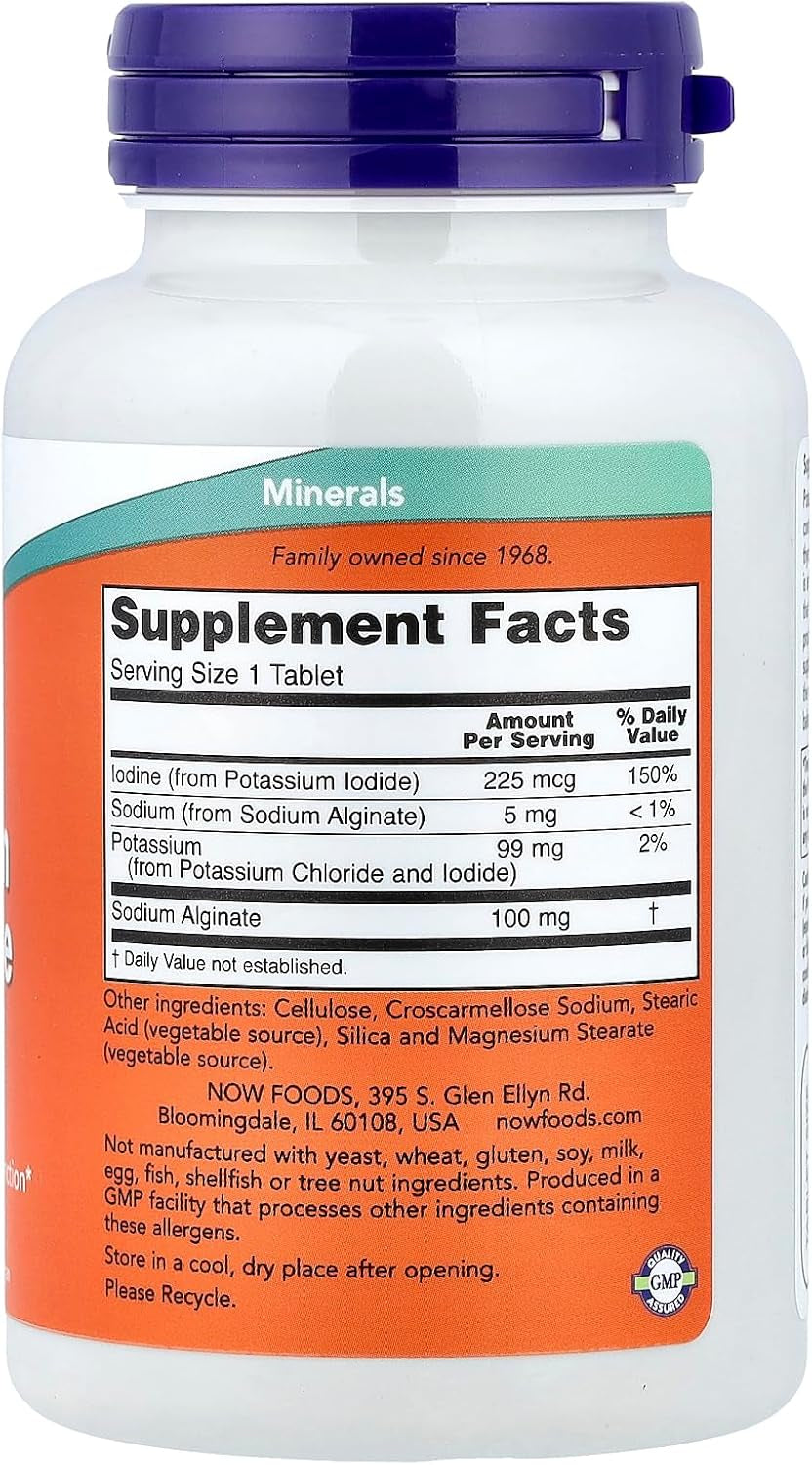 Potassium plus Iodine 180 Tablets