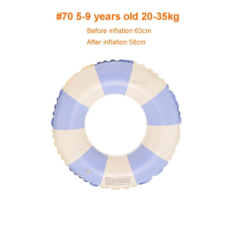 Donut Swimming Ring Inflatable Pool Float for Adult Swimming Circle Swim Tube Water Sports Swim Accessory Swim Float