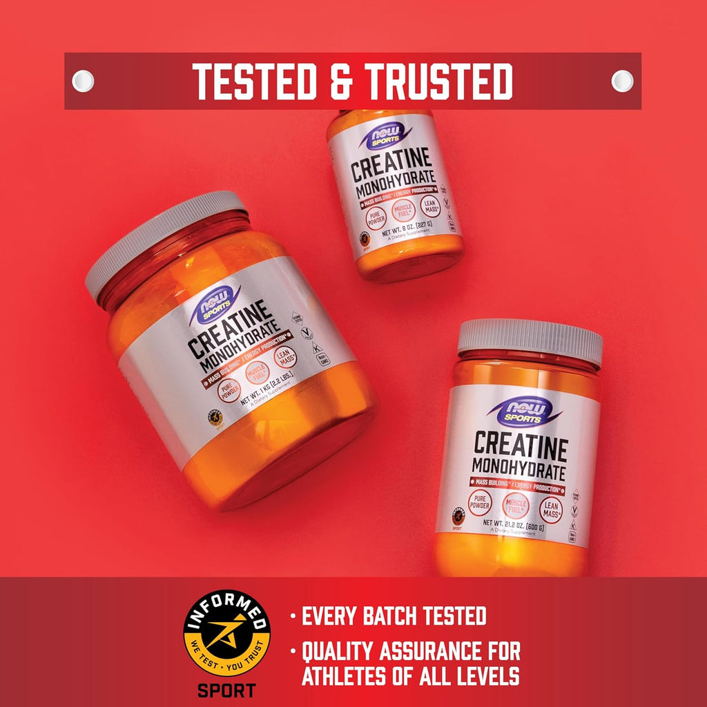 Sports Nutrition, Creatine Monohydrate 750 Mg, Mass Building*/Energy Production*, 120 Veg Capsules