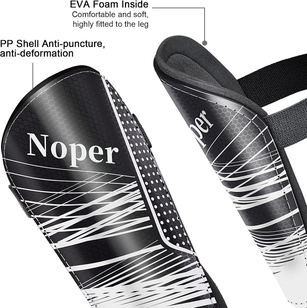 Soccer Shin Guards for Kids Youth, Shin Guard and Shin Guard Sleeves for Boys and Girls
