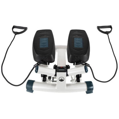 Stair Stepper with Resistance Bands, White