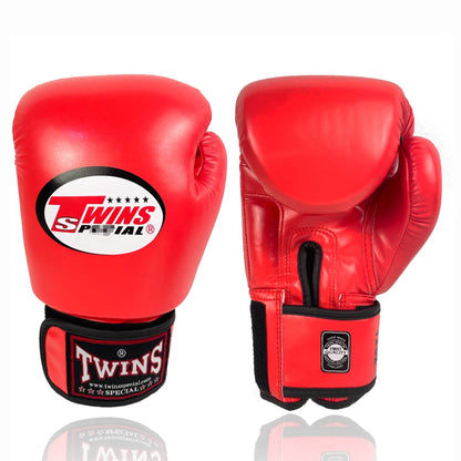 6 Colors Twins 8OZ 10OZ 12OZ 14OZ 16OZ Adult Kids PU Leather Kick Fighting Kick Punch Gloves Karate Muay Thai MMA Boxing Gloves