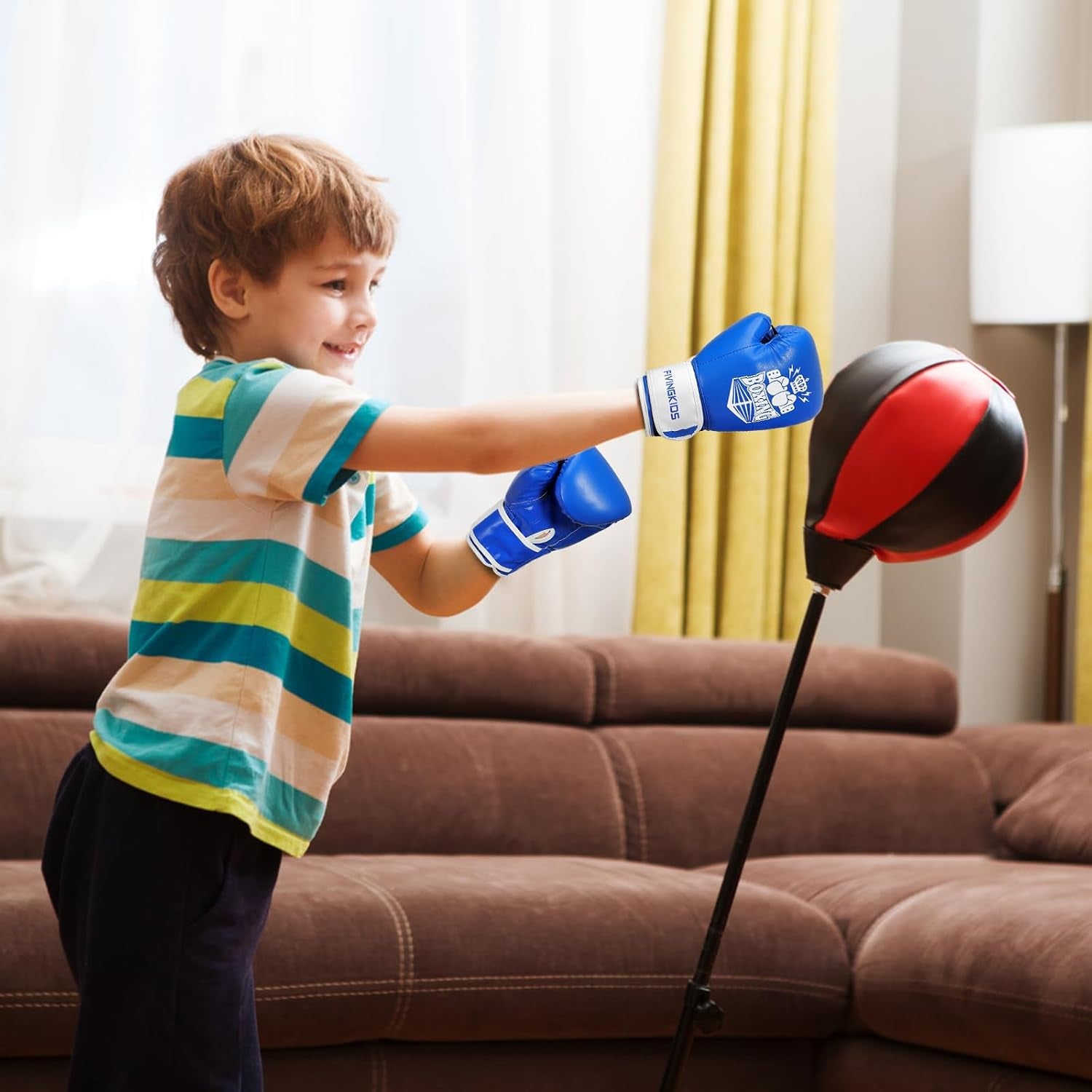 Kids Boxing Gloves for Sparring,Punching Bag,Mma Training,Ages 3-15 | Youth Boxing Gloves for Training, Kids Sparring Boxing Gloves for Punching Bag, Kickboxing, Muay Thai, MMA