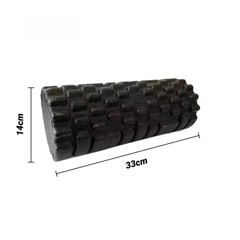 High-Density Solid Core for Muscle Recovery/Massage, Durable Fitness Tool 33Cm Foam Roller Yoga Massage