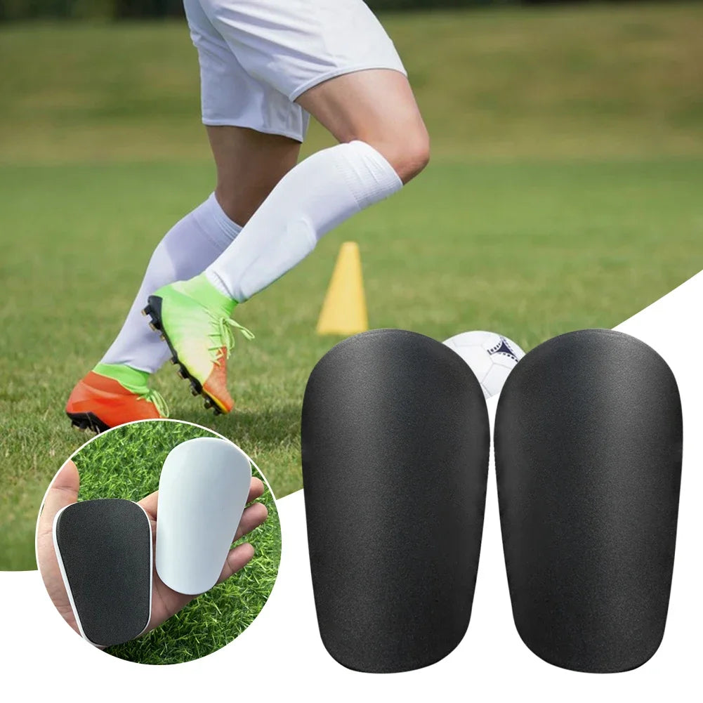 1Pair Shin Pads Wear-Resistant Shock Absorbing Leg Protector Mini Shin Guards Soccer Shin Guards for Men Women Kids Boys Girls