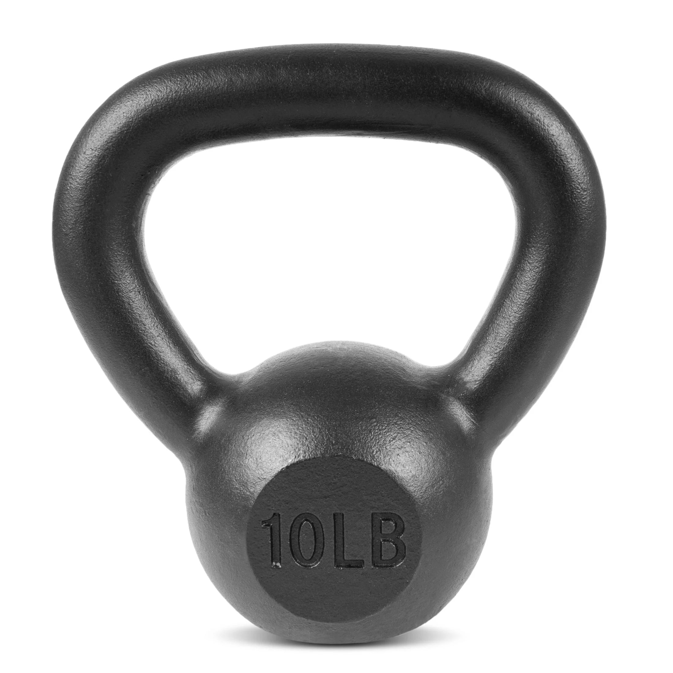 Solid Cast Iron Kettlebells Weights for Full Body Workout, 5 to 45 Lbs