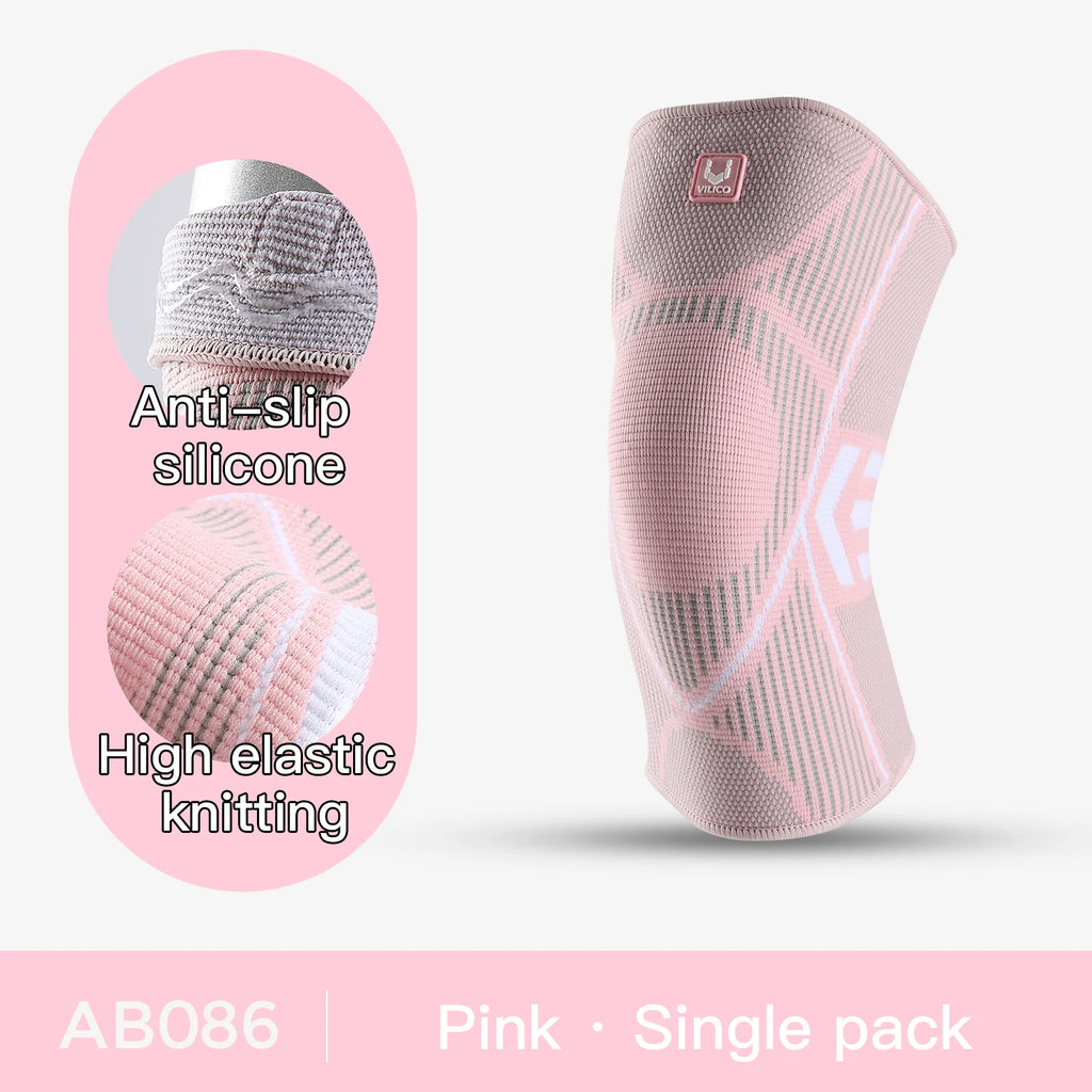 1PCS Fitness Running Cycling Knee Support Braces Elastic Nylon Sport Compression Knee Pad Sleeve for Basketball Volleyball