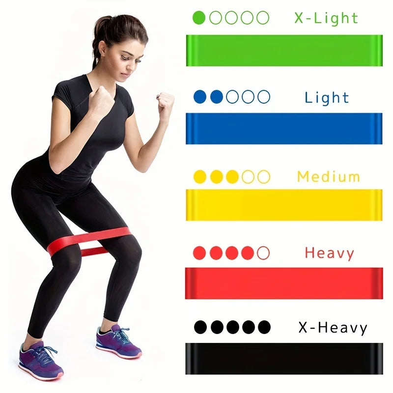 Fitness Elastic Resistance Bands Home Training Yoga Sport Resistance Bands Stretching Pilates Crossfit Workout Gym Equipment
