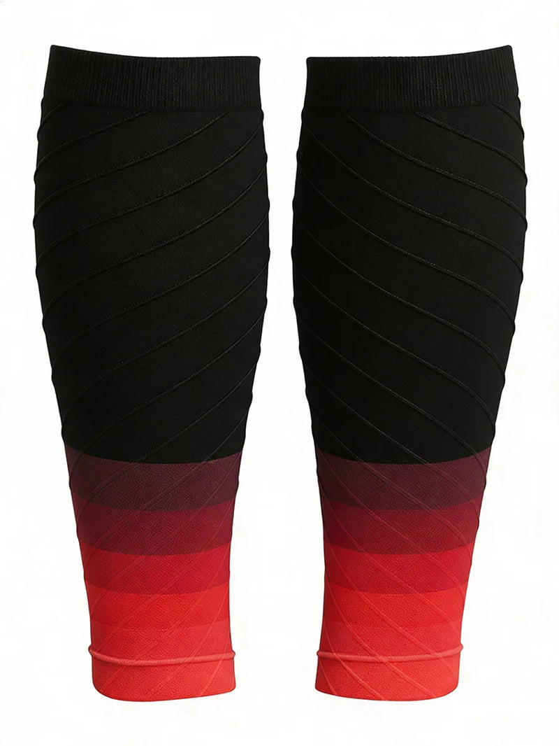 1Pair Calf Support Compression Sleeves for Women Men Running 20-30Mmhg Footless Leg Socks Outdoor Sports Marathon