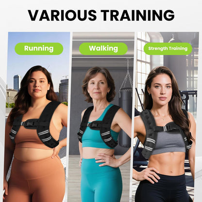 Weighted Vest for Women Men, 8Lb/12Lb/16Lb/