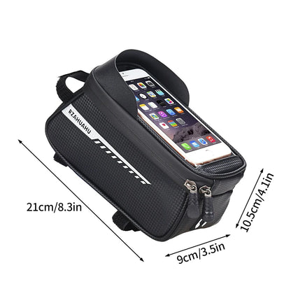 Rainproof Mountain Bicycle Bag Bike Accessories Touch Screen Cycling Handlebar Bag MTB Road Phone Storage Bags Cycling Equipment