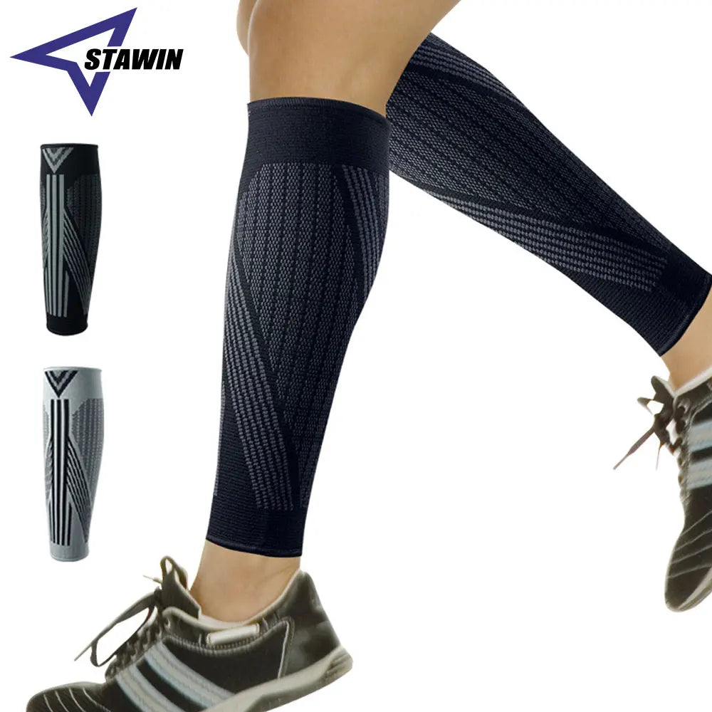 1 Pair Calf Compression Sleeves Men Women - Footless Compression Socks Support for Varicose Veins, Nursing, Pregnancy, Running