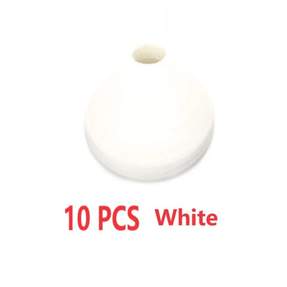 10Pcs Soccer Disc Cone Set Football Agility Training Saucer Cones Marker Discs Multi Sport Training Space Cones Accessories