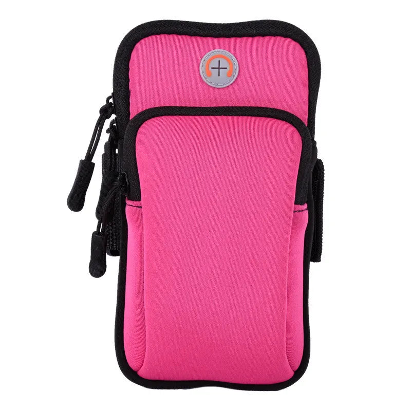 Sport Running Arm Bag Fitness Arm Band Bag Pouch Jogging Mobile Phone Holder Pouch Belt GYM Cover for Smartphone 6"