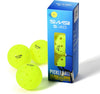 S-40 Outdoor Pickleball Balls - 40 Holes, Approved by the USAPA - Durable PE Material, Seamless Construction, Tournament Grade, 3/12/40/100 Pack - Pickleballs
