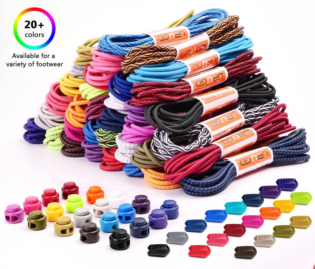 Elastic Shoe Laces, No Tie Shoe Laces for All Ages, One Size Fit All | Comfortable for Men, Women, Seniors