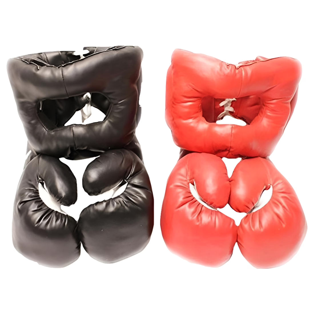 Last Punch 2 Pairs of Boxing Gloves 2 Sets of Head Gears Brand S102