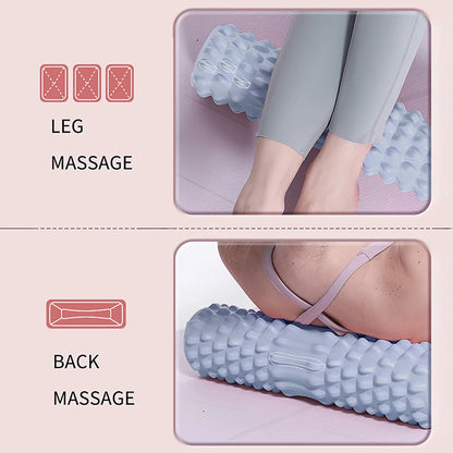 Foam Rollers for Muscle Massage - High-Density Back Foam Roller for Back Pain Relief &amp; Muscle Recovery in Legs &amp; Arms