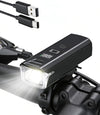 Bike Lights for Night Riding,Usb-C Recharge Bicycle Light Bright Headlight | LED Mountain Bike Front Light,5 Lighting Modes,Auto Light Sensor,For Cyclists and Commuters,Led Display