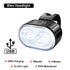 Bike Lights Front Rear Bicycle Lighting Cycling USB Rechargeable Flashlight for Bicycle Light Mountain Bike Back Lantern Lamp