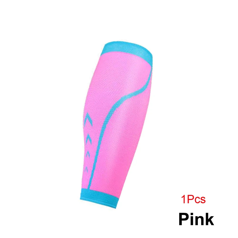 1Pcs Sports Compression Leg Sleeve Basketball Calf Support Running Antiskid Shin Guard Cycling Leg Warmers Sun UV Protection