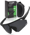 Polarized Sports Sunglasses for Men Women, UV400 Sun Glasses for Running Cycling Fishing Hiking Golf Baseball Gear