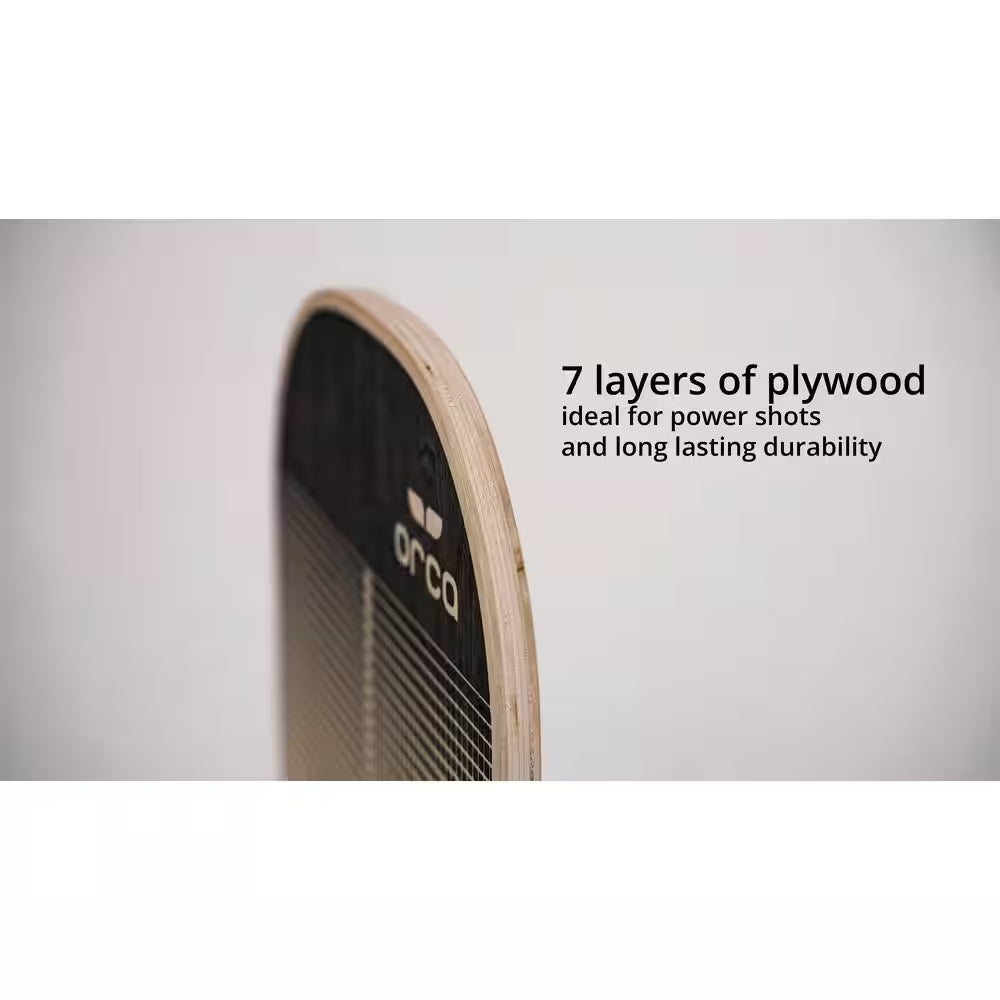 Alto 4-Pack Pickleball Paddle Wood Core Sports Series Set with Travel Bag and Indoor Balls